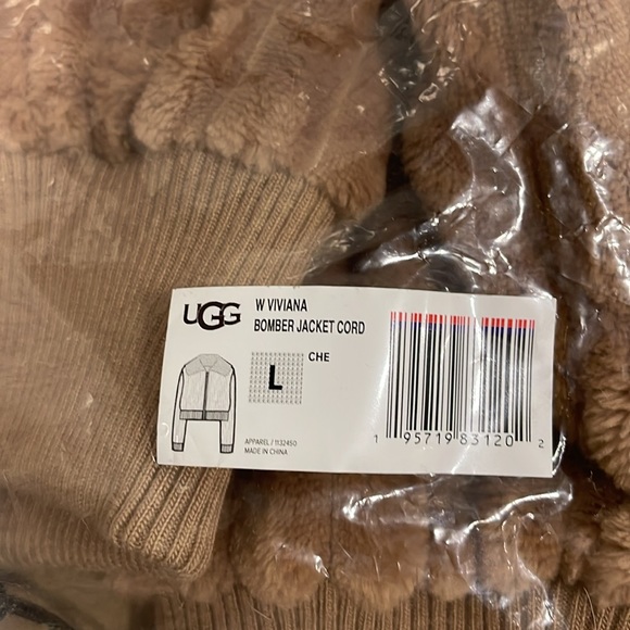 UGG Viviana Bomber Jacket Cord large - Picture 4 of 6
